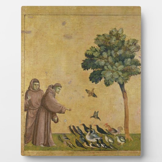 Sint-Francis van Assisi predikt de vogels Fotoplaat (Voorkant)