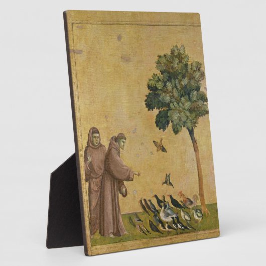 Sint-Francis van Assisi predikt de vogels Fotoplaat (Zijkant)
