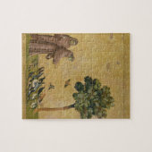 Sint-Francis van Assisi predikt de vogels Legpuzzel (Horizontaal)