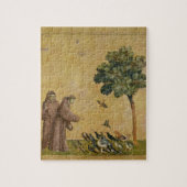 Sint-Francis van Assisi predikt de vogels Legpuzzel (Verticaal)