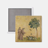Sint-Francis van Assisi predikt de vogels Magneet (Voorkant / Achterkant)