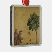 Sint-Francis van Assisi predikt de vogels Metalen Ornament (Rechts)