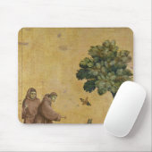 Sint-Francis van Assisi predikt de vogels Muismat (Met muis)