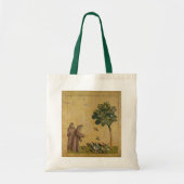 Sint-Francis van Assisi predikt de vogels Tote Bag (Voorkant)