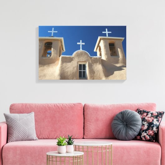 Sint-Francis van de Assisi-kerk III Canvas Afdruk (Insitu (Woonkamer))