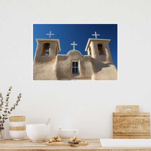 Sint-Francis van de Assisi-kerk III Poster (Keuken)