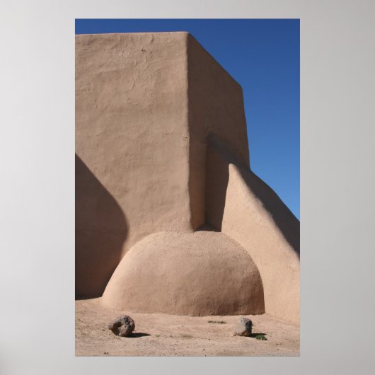 Sint-Francis van de Assisi-kerk in kleur! Poster (Voorkant)