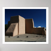 Sint-Francis van de kerk van Assisi Poster (Voorkant)