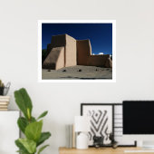 Sint-Francis van de kerk van Assisi Poster (Thuiskantoor)