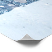 Sint-Francis van het wintersneeuwbos van Assisi Pr Poster (Hoek)