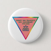 Sint Franciscus 50e Jubileum Ronde Button 5,7 Cm (Voorkant)