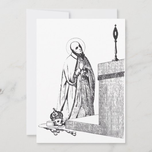 Sint-Franciscus Borgia Hertog van Gandía Kaart (Voorkant)