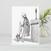 Sint-Franciscus Borgia Hertog van Gandía Kaart (Staand voorkant)