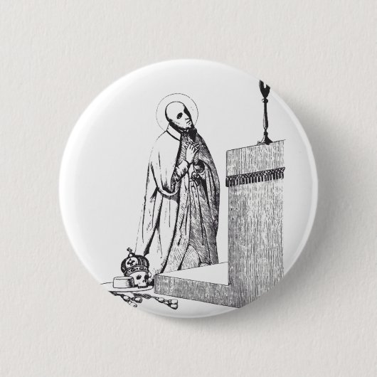 Sint-Franciscus Borgia Hertog van Gandía Ronde Button 5,7 Cm (Voorkant)