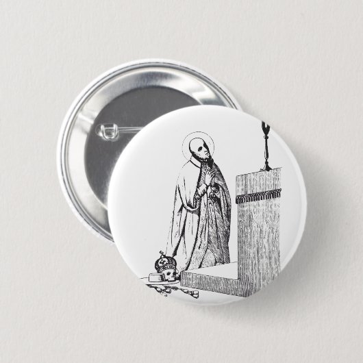 Sint-Franciscus Borgia Hertog van Gandía Ronde Button 5,7 Cm (Voorkant /achterkant)