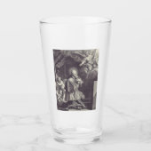 Sint Franciscus de Verkoop Doctor van de Kerk Glas (Voorkant)