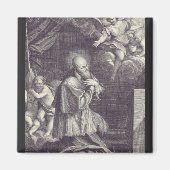 Sint Franciscus de Verkoop Doctor van de Kerk Magneet (Voorkant)