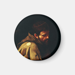 Sint Franciscus door Caravaggio Barok Meesterwerk Magneet