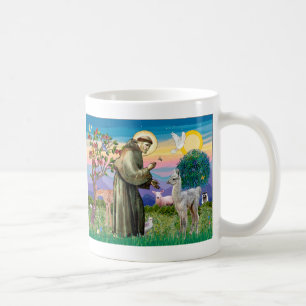 Sint Franciscus en Lama Baby Koffiemok