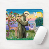 Sint Franciscus en Lama Baby Muismat (Met muis)