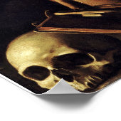 Sint Franciscus in meditatie Poster (Hoek)