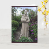 Sint-Franciscus inspirerend Kaart (Gele Bloem)
