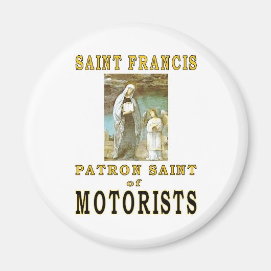 SINT FRANCISCUS MAGNEET (Voorkant)