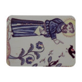 Sint Franciscus praat met de vogel Magneet (Horizontaal)