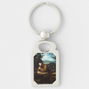Sint-Franciscus van Assisi Boodschapper van Vrede Sleutelhanger