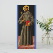 Sint Franciscus van Assisi door Antoniazzo Romano (Staand voorkant)