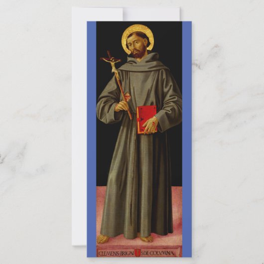 Sint Franciscus van Assisi door Antoniazzo Romano (Voorkant)