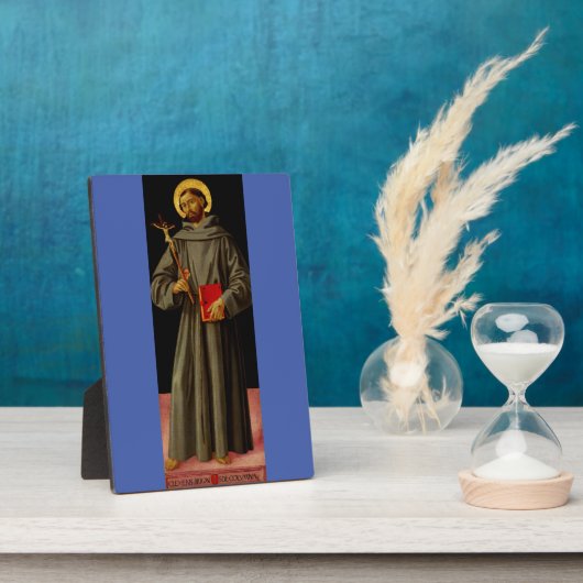 Sint Franciscus van Assisi door Antoniazzo Romano Fotoplaat (Zijkant)