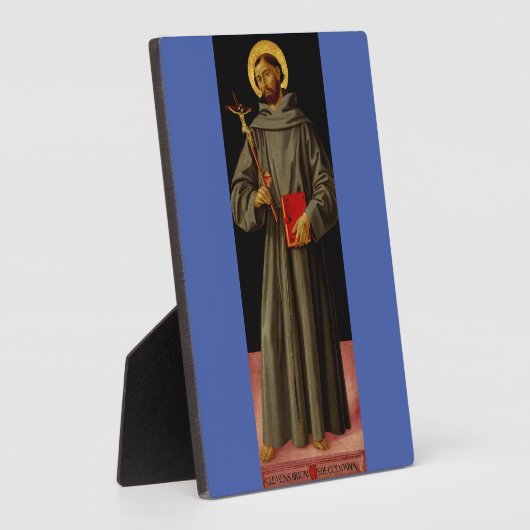 Sint Franciscus van Assisi door Antoniazzo Romano Fotoplaat (Zijkant)