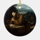 Sint Franciscus van Assisi door Cigoli Keramisch Ornament (Voorkant)