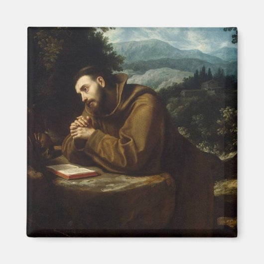 Sint Franciscus van Assisi door Cigoli Magneet (Voorkant)