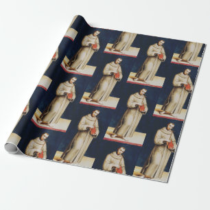 Sint-Franciscus van Assisi door Rafaël Renaissance Cadeaupapier