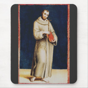 Sint-Franciscus van Assisi door Rafaël Renaissance Muismat