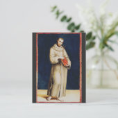 Sint Franciscus van Assisi door Raphael Renaissanc Briefkaart (Staand voorkant)