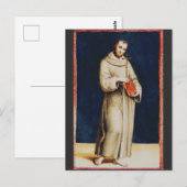 Sint Franciscus van Assisi door Raphael Renaissanc Briefkaart (Voorkant / Achterkant)