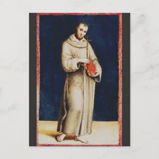 Sint Franciscus van Assisi door Raphael Renaissanc Briefkaart (Voorkant)