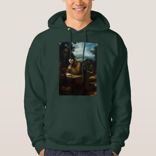 Sint Franciscus van Assisi Herald van de Vrede Hoodie (Voorkant)