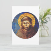 Sint-Franciscus van Assisi Het lied van de creatie Kaart (Staand voorkant)