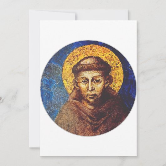 Sint Franciscus van Assisi Het zonnelied der schep Kaart (Voorkant)