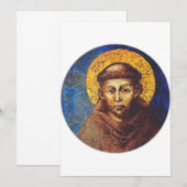 Sint Franciscus van Assisi Het zonnelied der schep Kaart (Voorkant / Achterkant)