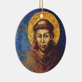 Sint Franciscus van Assisi Het zonnelied der schep Keramisch Ornament (Rechts)