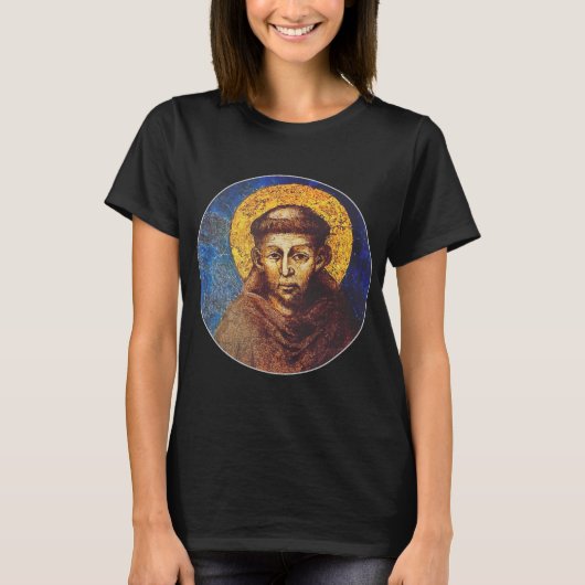 Sint Franciscus van Assisi Het zonnelied der schep T-shirt (Voorkant)