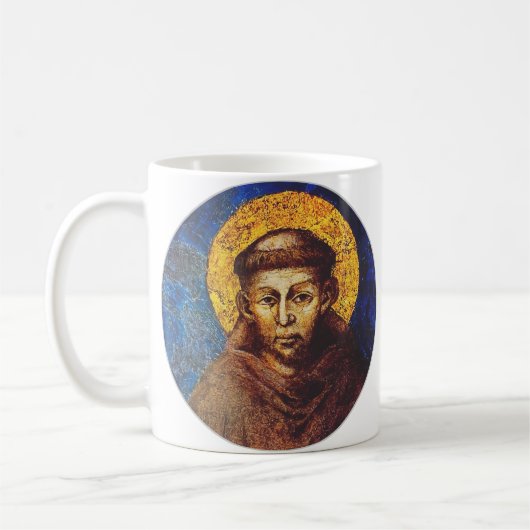 Sint Franciscus van Assisi Het zonnelied Koffiemok (Links)