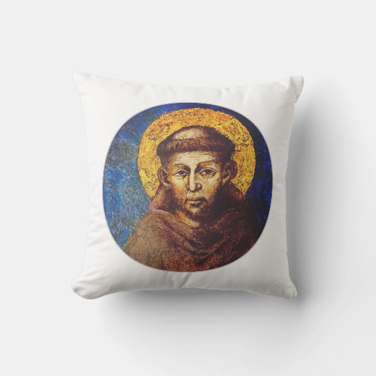 Sint Franciscus van Assisi Het Zonnelied Kussen (Voorkant)