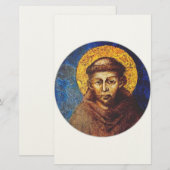 Sint Franciscus van Assisi Het zonnelied van de sc Briefpapier (Voorkant / Achterkant)