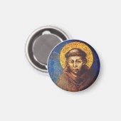 Sint Franciscus van Assisi Het zonnelied van de sc Magneet (Voorkant / Achterkant)